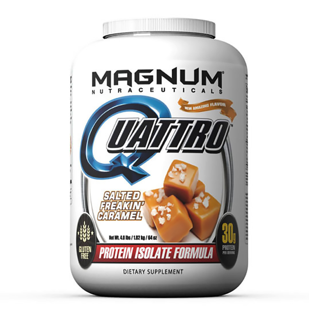 

Изолят протеина Magnum Nutraceuticals Quattro 1820 г Соленая карамель