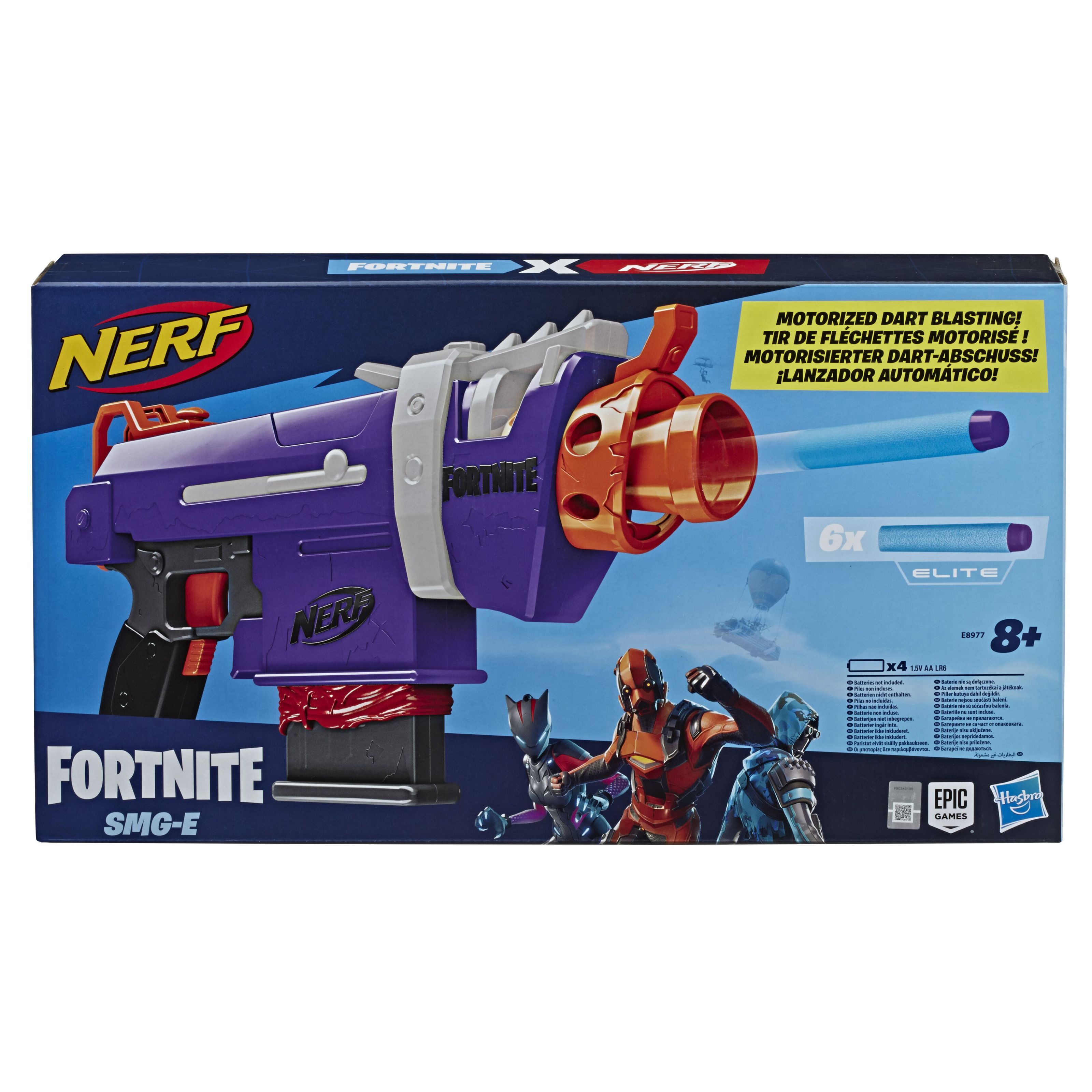 

Бластер Hasbro Nerf Фортнайт SMG-E E8977 (5010993675425)