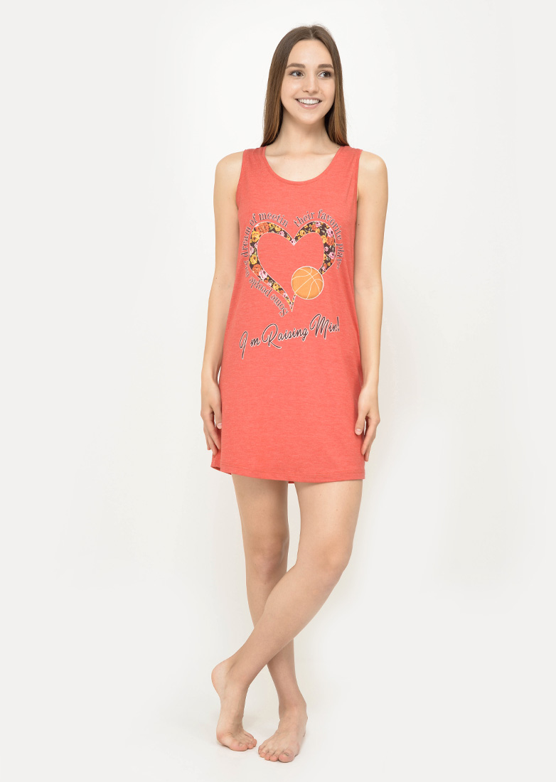 

Нічна сорочка,XL NICOLETTA 84731 Червоний