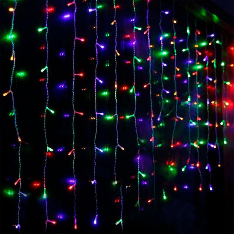

Гирлянда светодиодная Штора Xmas 160 LED 2х2 м Мульти