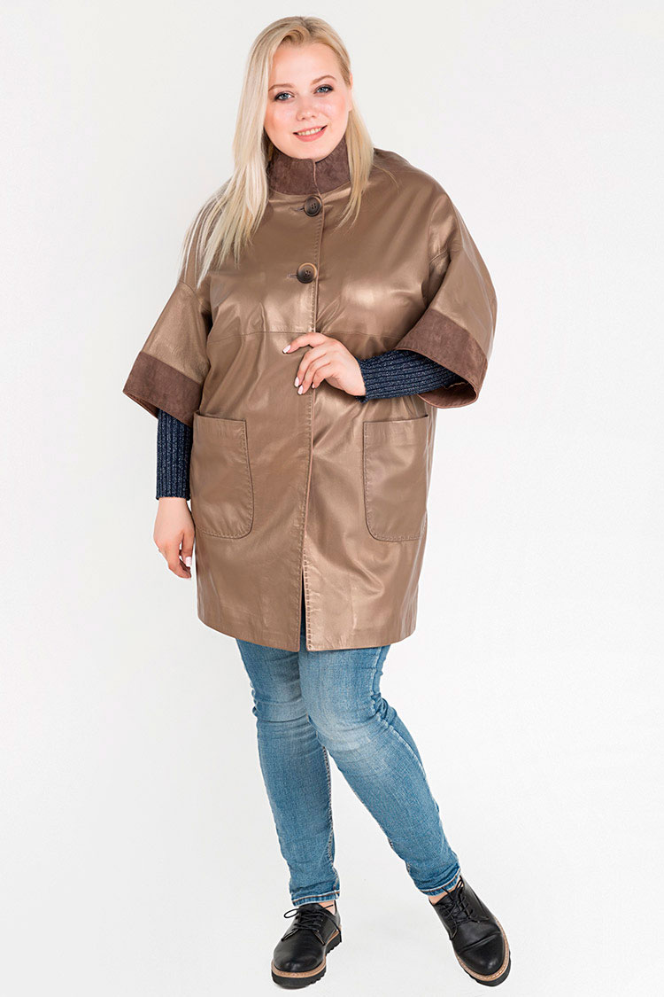

Куртка Ricca donna Dc-1599 XL Бежевая 116660005