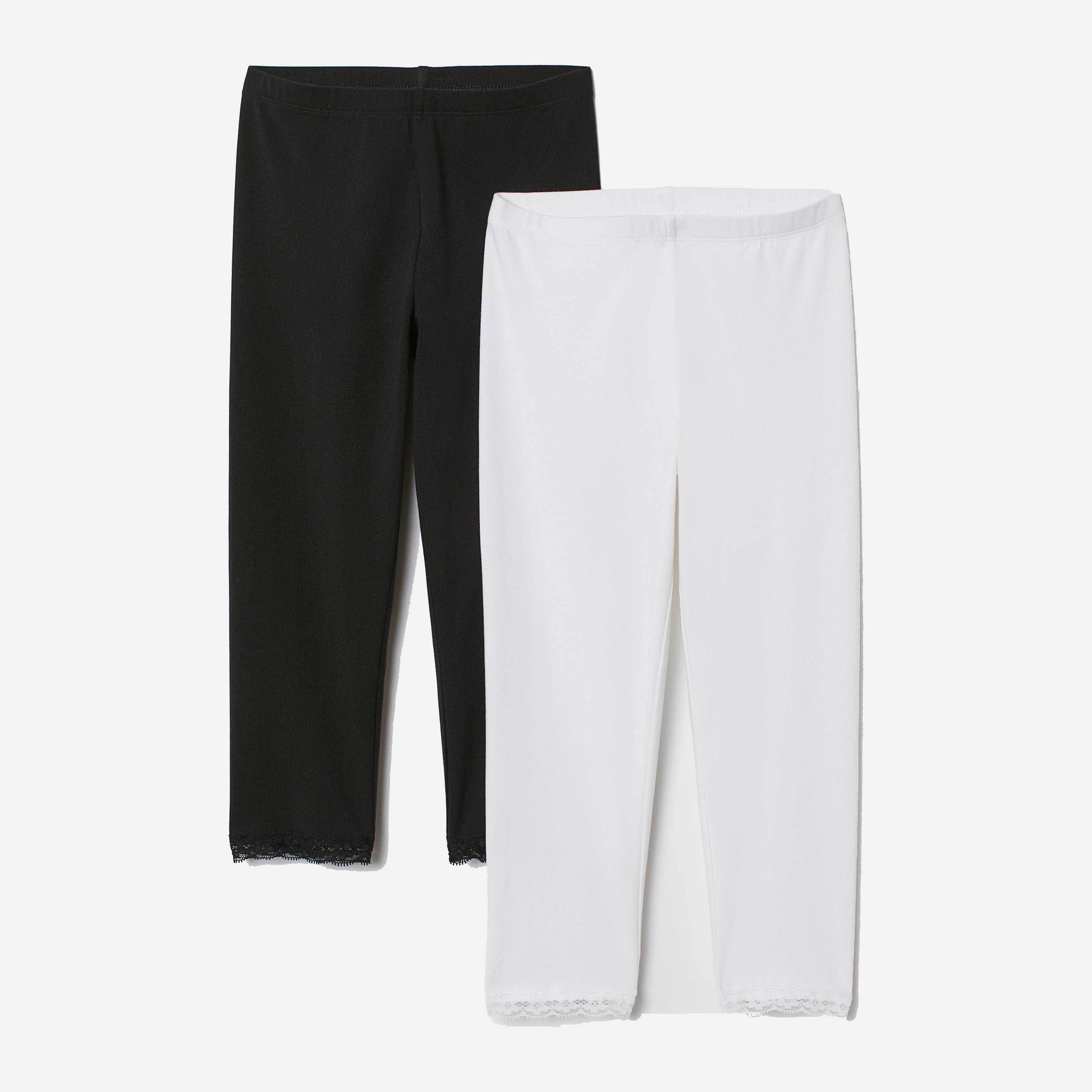 

Капри H&M 3752485N 152 см 2 шт Черный/Белый