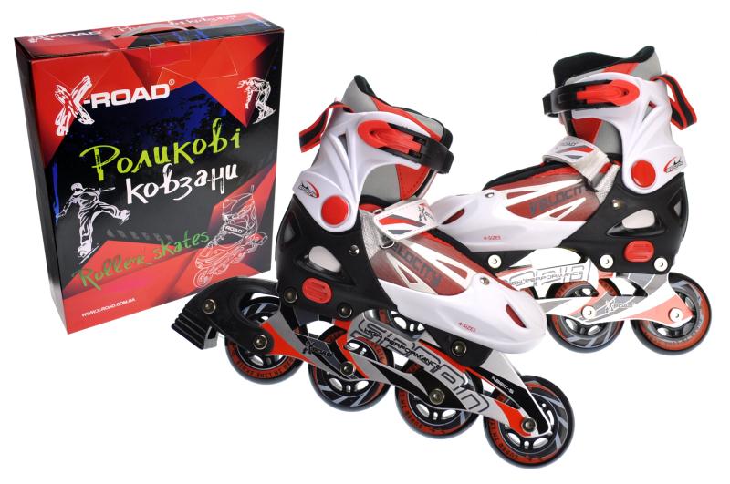 

Ролики X-ROAD розсувні, розмір S (33-36) 42*34*11см PW126CG