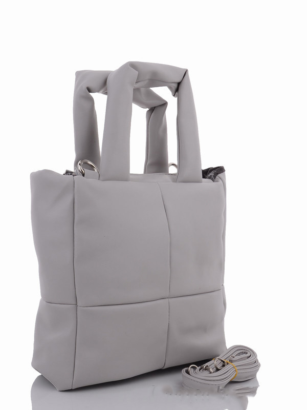 

Женские сумки деми Prime 112-4 grey Серый р.27x23x9