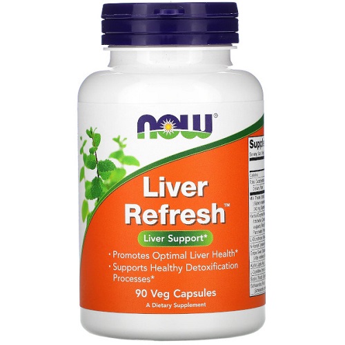 

Добавки для здоров'я та БАДи NOW Liver Refresh, 90 капс.