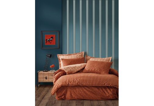 

Комплект постельного белья Cotton box Modern Rane Kahve 200x220