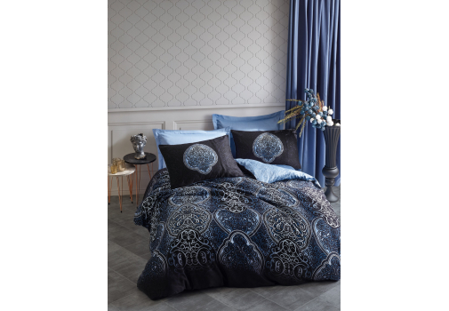 

Постельное бельё Cotton Box Glory Mavi 200x220