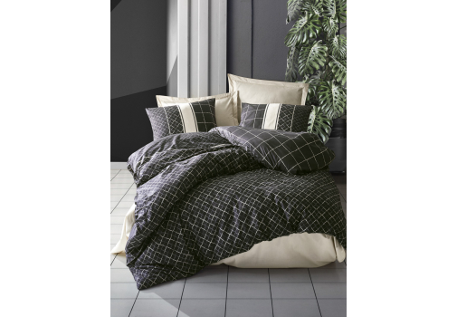 

Комплект постельного белья Cotton box Dark Antre Bej 200x220