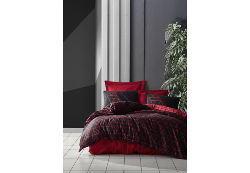 

Комплект постельного белья Cotton box Dark Shadow Bordo 200x220