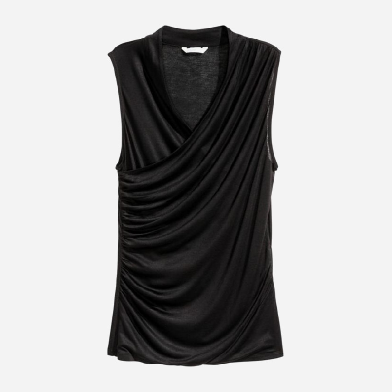 

Блузка H&M 4406174  Черная, Блузка H&M 4406174 S Черная