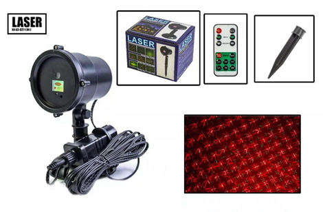 

Новогодний уличный лазерный проектор X-LASER XX-LS-027 с ДУ(10640)