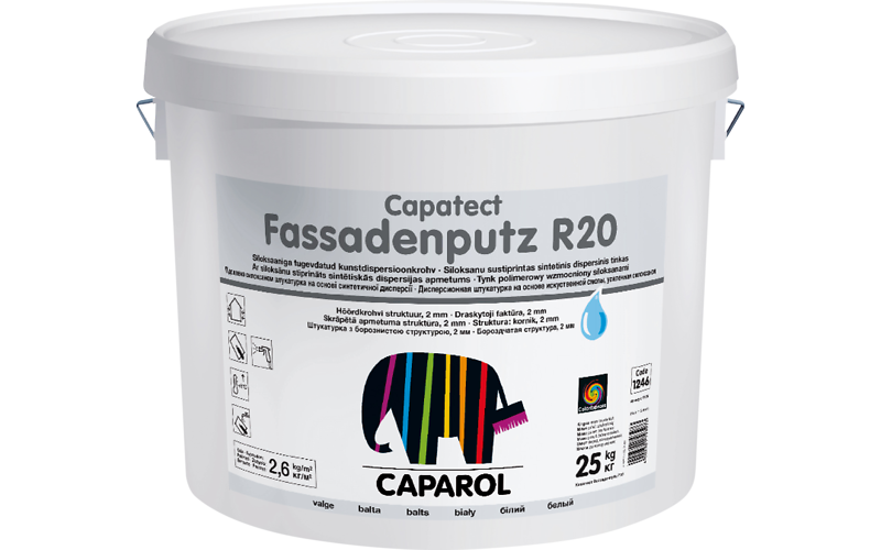 

Структурная штукатурка Capatect Fassadenputz R 20 (25кг)