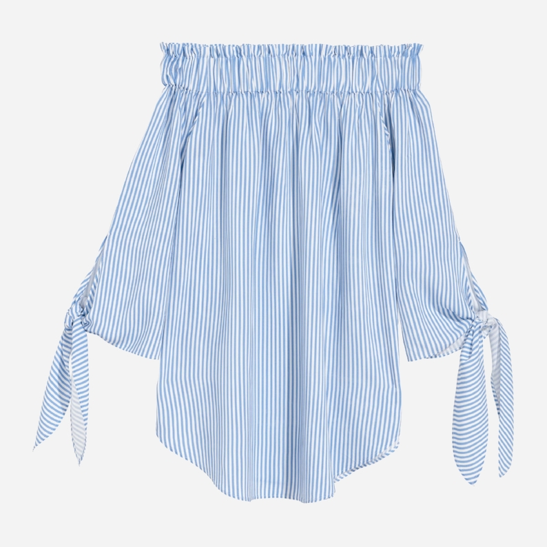 

Блузка H&M 0635420-7  Голубая (СА2000001429273, Блузка H&M 0635420-7 32 Голубая (СА2000001429273)
