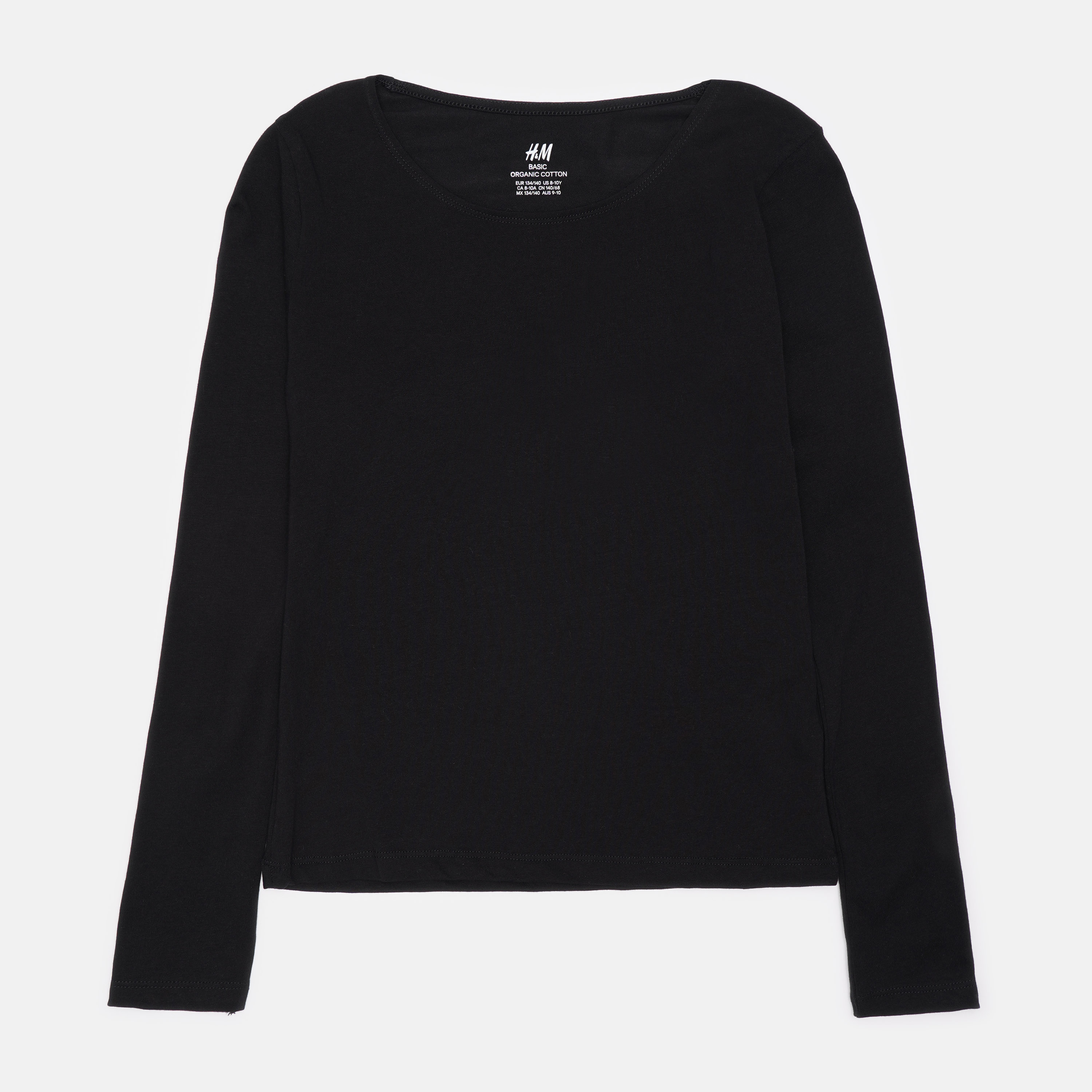 

Лонгслив H&M 4042078 134-140 см Черный