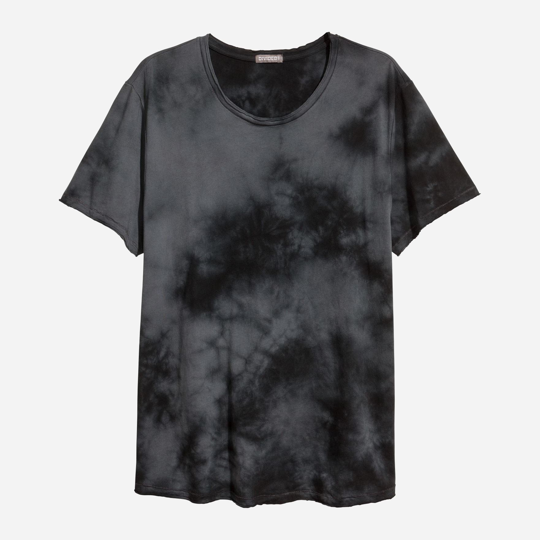 

Футболка H&M 2111-512297 M Черная с серым