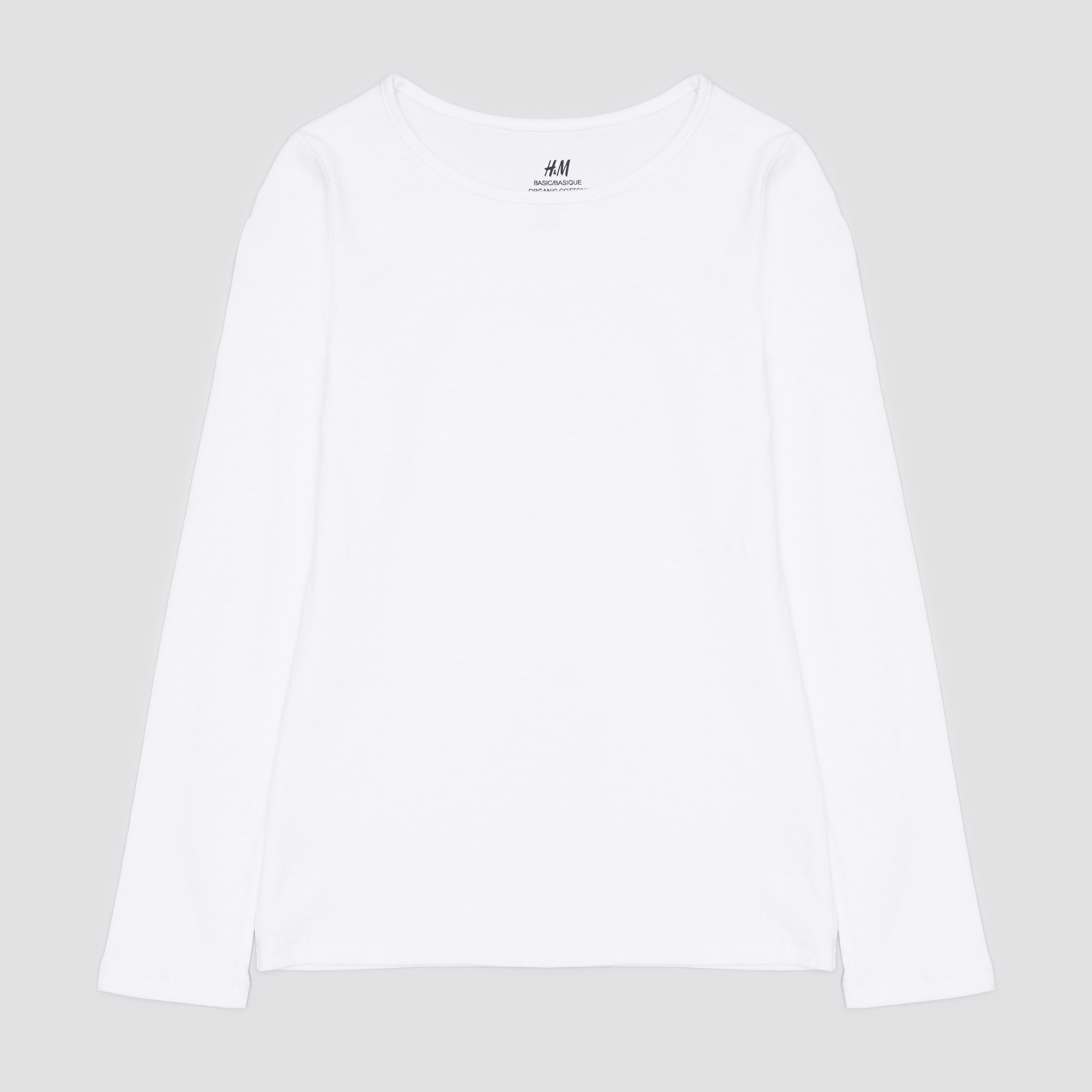 

Лонгслив H&M 5021309 122-128 см Белый