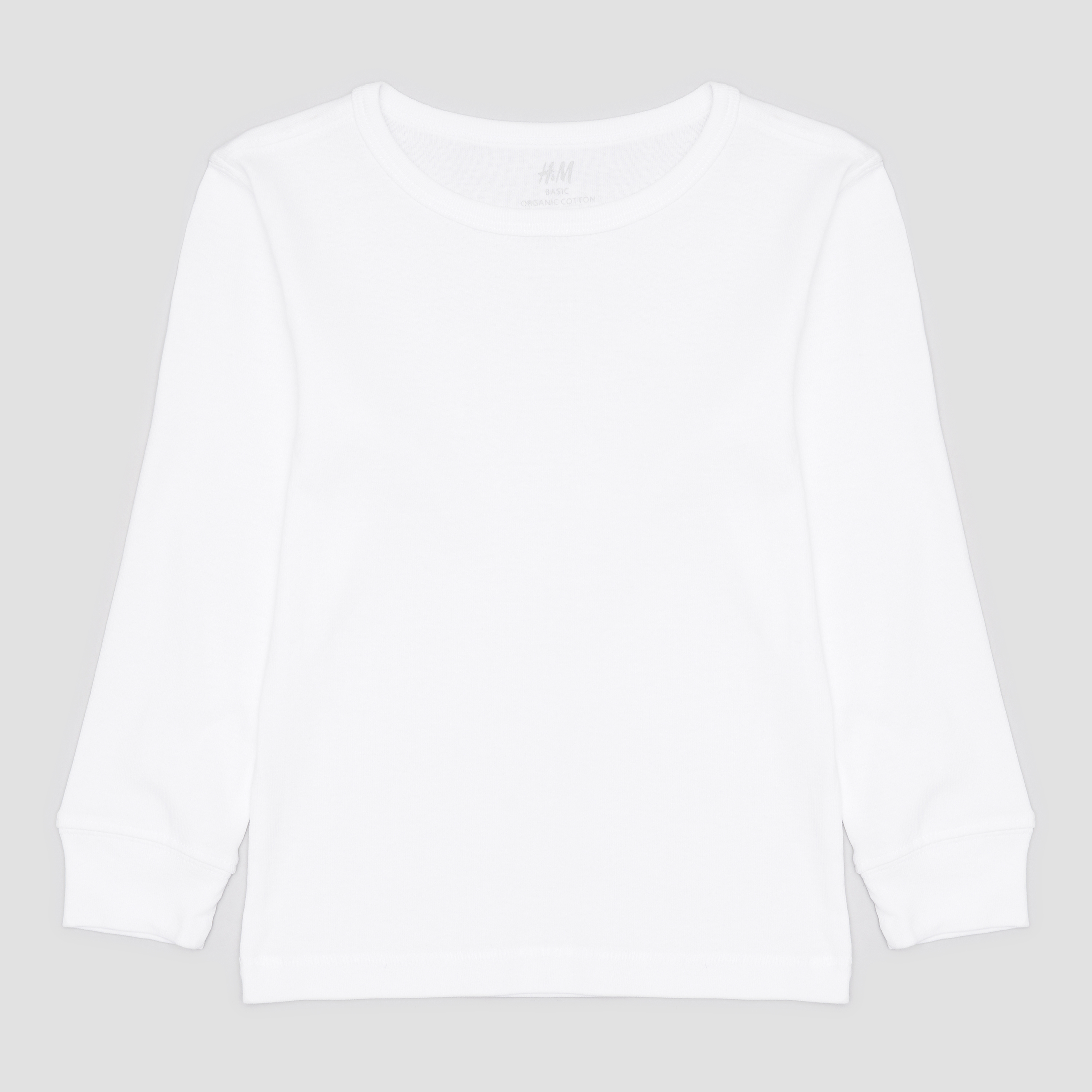 

Лонгслив H&M 142405 98-104 см Белый