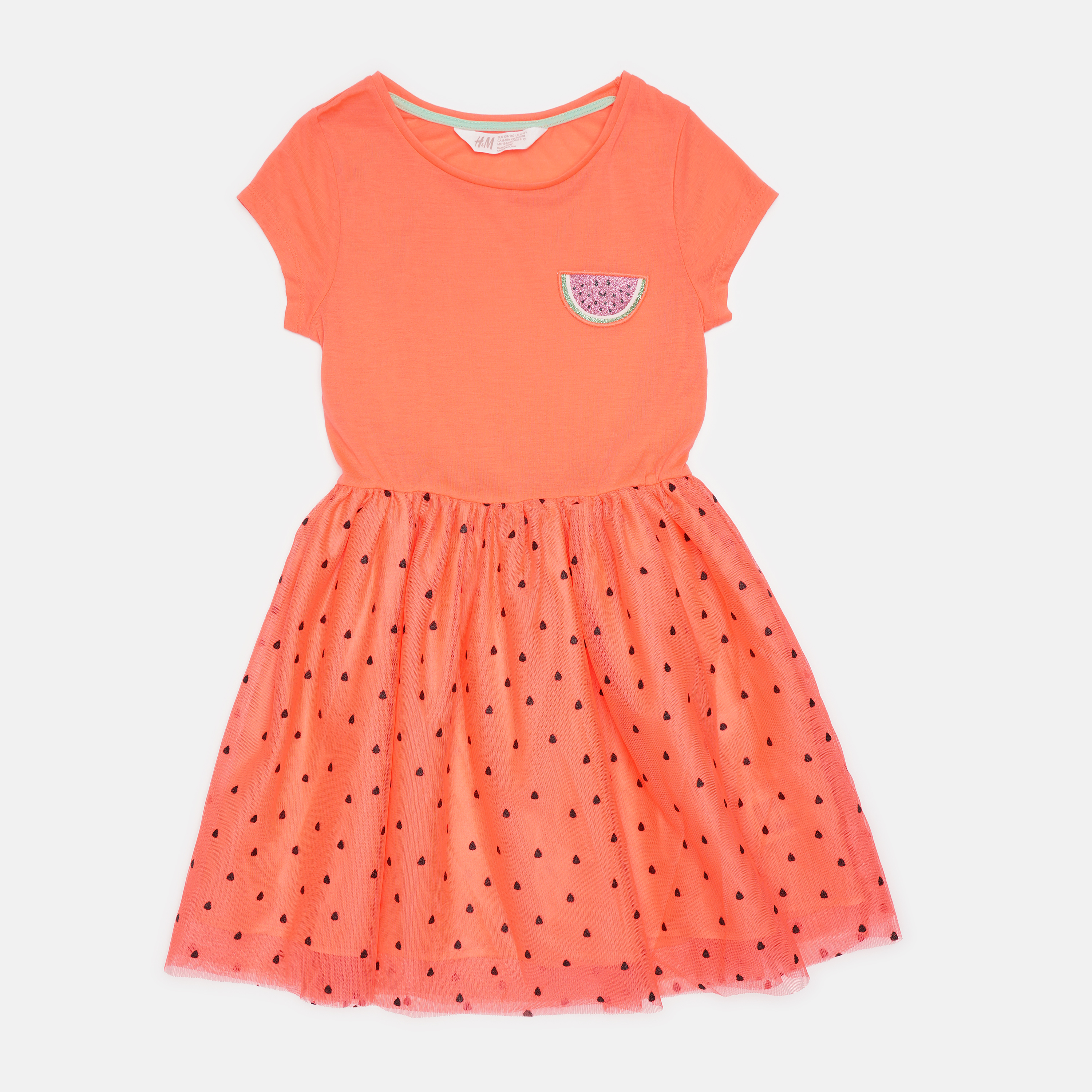 

Платье H&M 9355119 134-140 см Коралловое