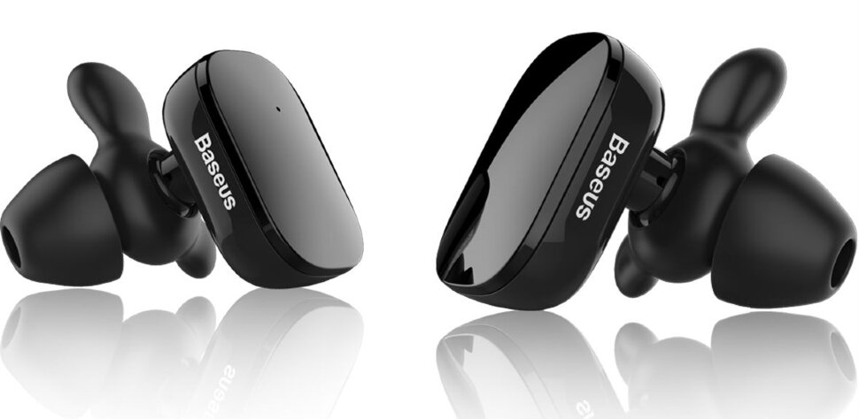 

Наушники Baseus Encok W02 Truly Wireless headset Black