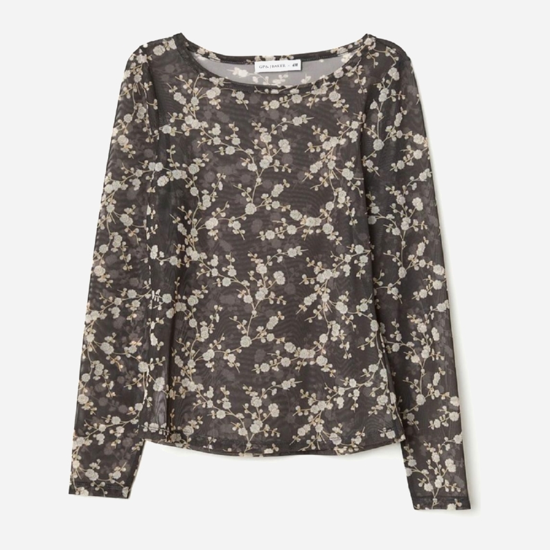 

Блузка H&M 0679401-010  Черная, Блузка H&M 0679401-010 S Черная