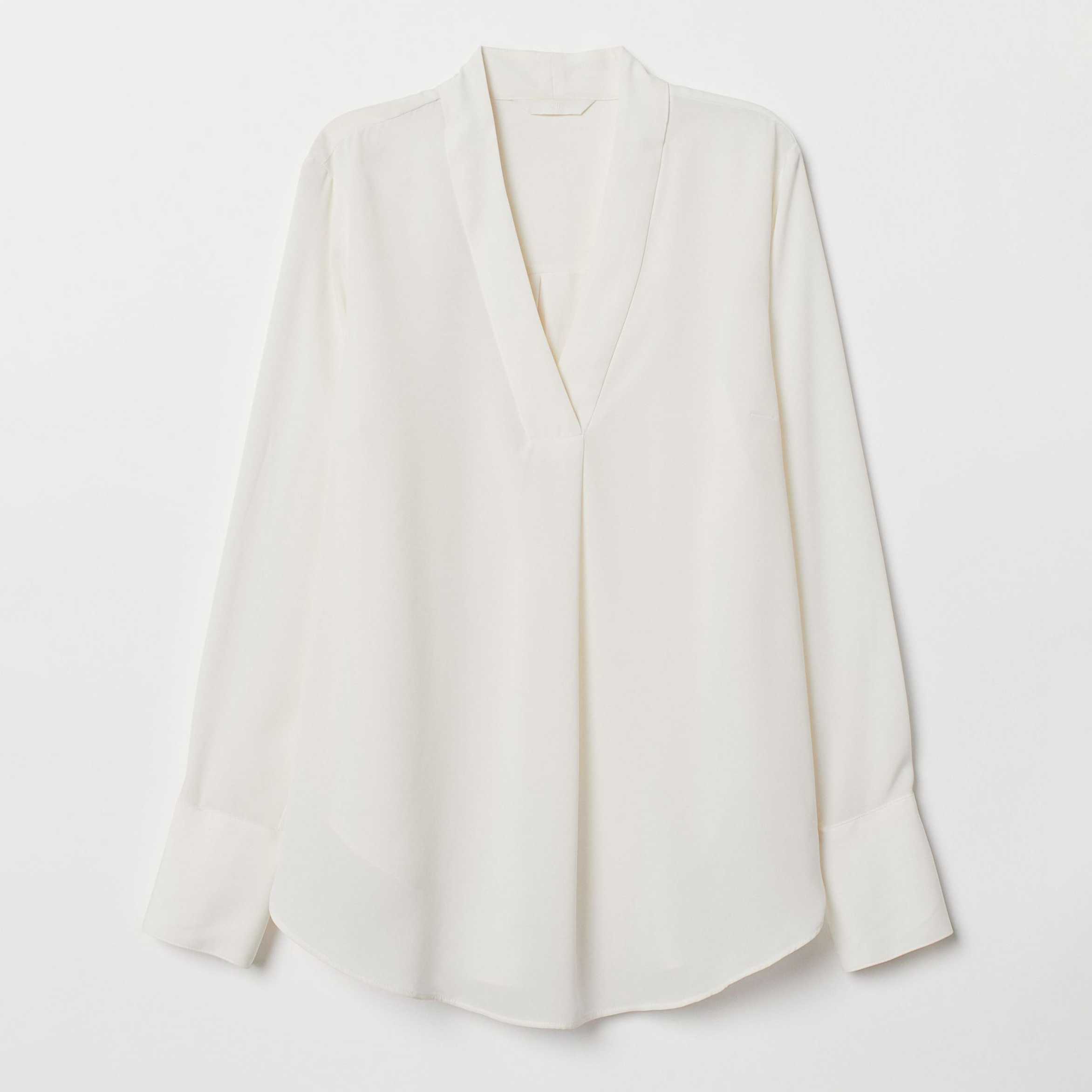 

Блузка H&M 7399539RP5 34 Кремовая