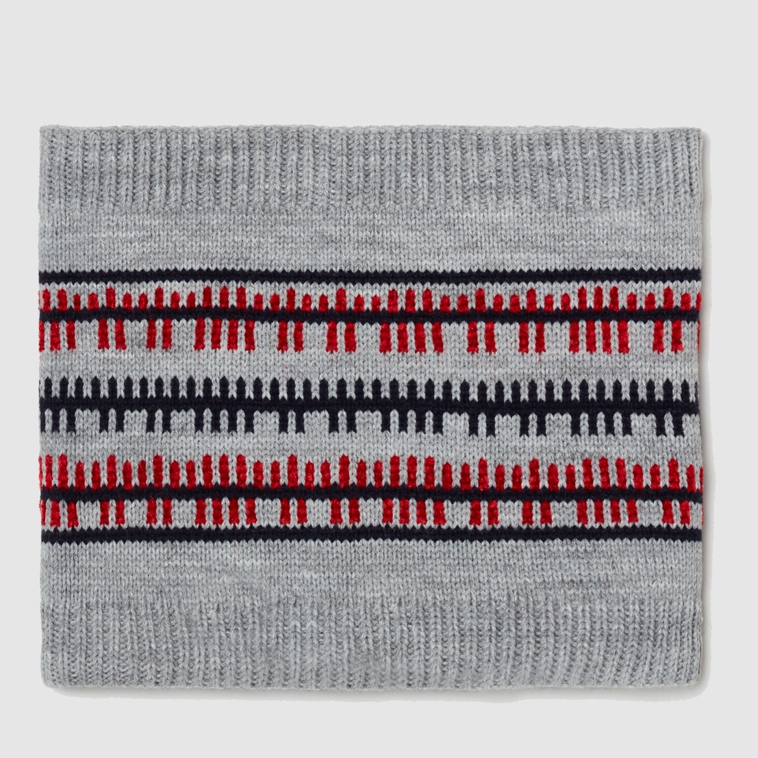 

Шарф-снуд OVS 1369566 Grey/Red