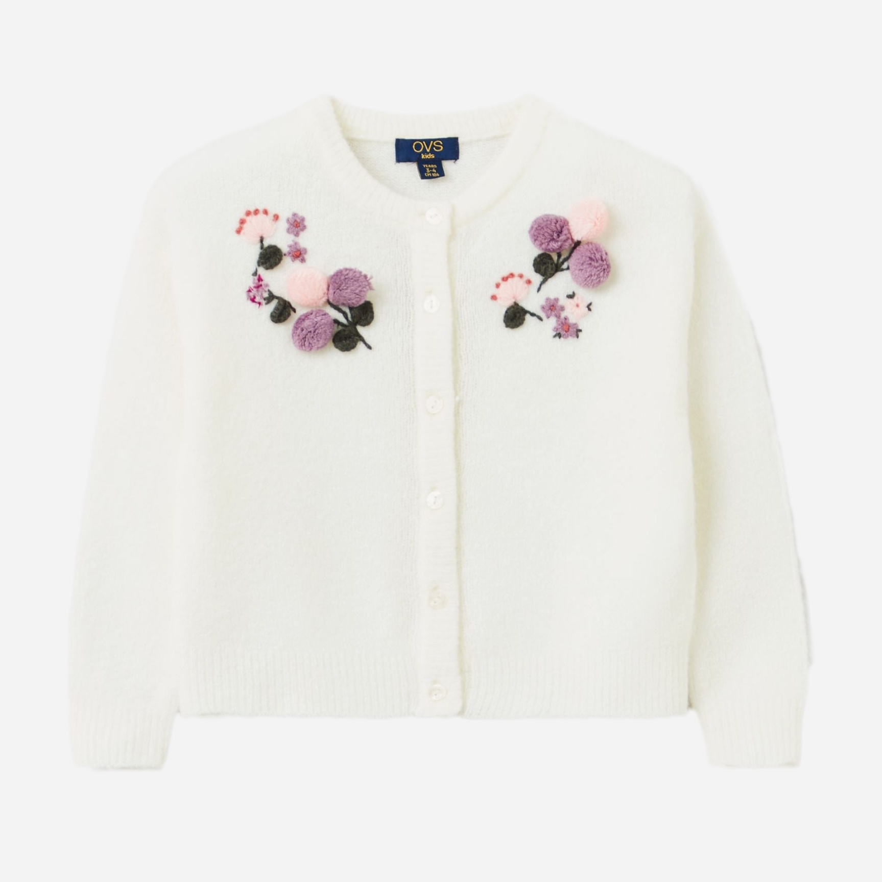

Кардиган OVS 1331763 116 см White