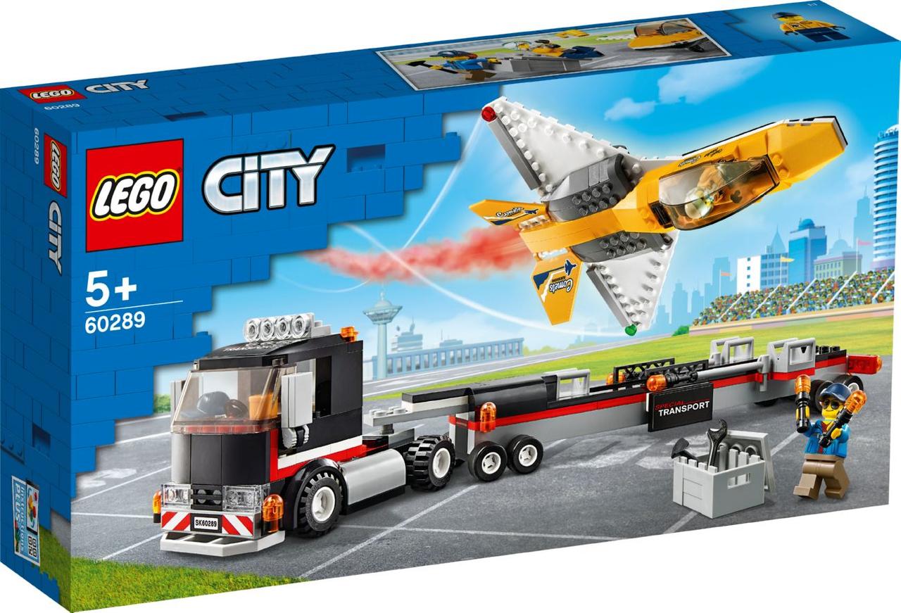 

Lego City Транспортировка самолёта на авиашоу Лего Сити 60289