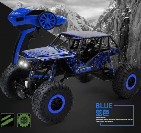 

Машина на радиоуправлении HB-P1002BLUE Rock Crawler, Синий