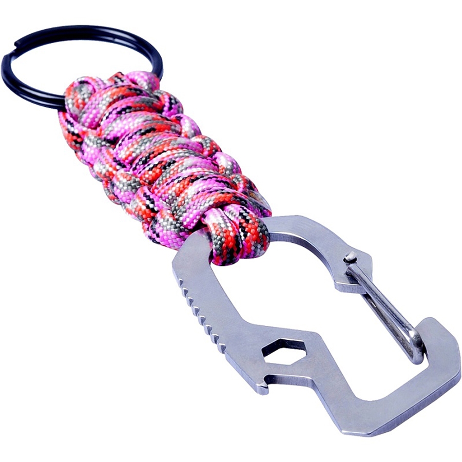 

Брелок Munkees 6462 Multi-Function Paracord pink