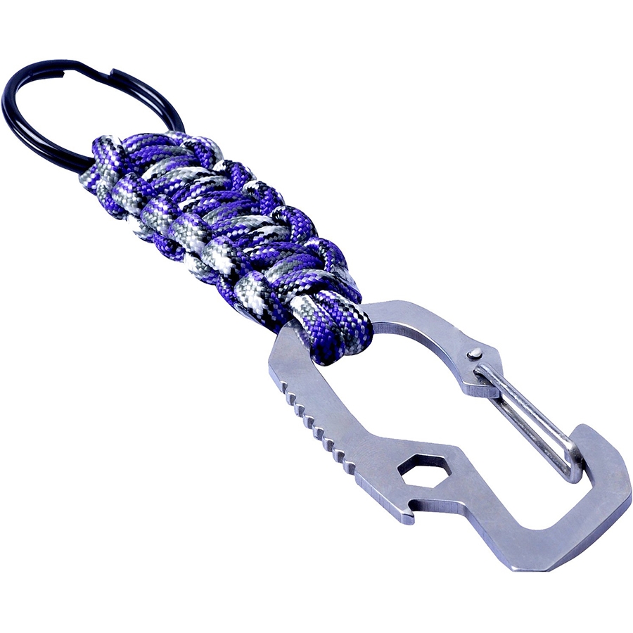 

Брелок Munkees 6462 Multi-Function Paracord purple