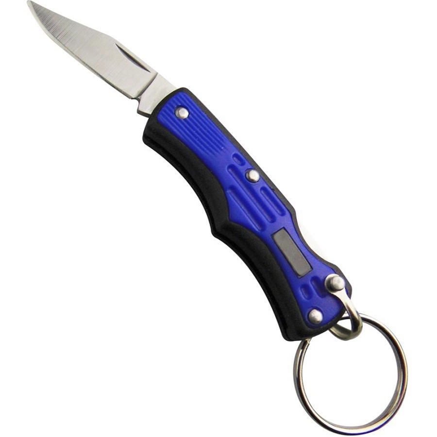 

Брелок-нож Munkees 2524 Folding Knife III blue