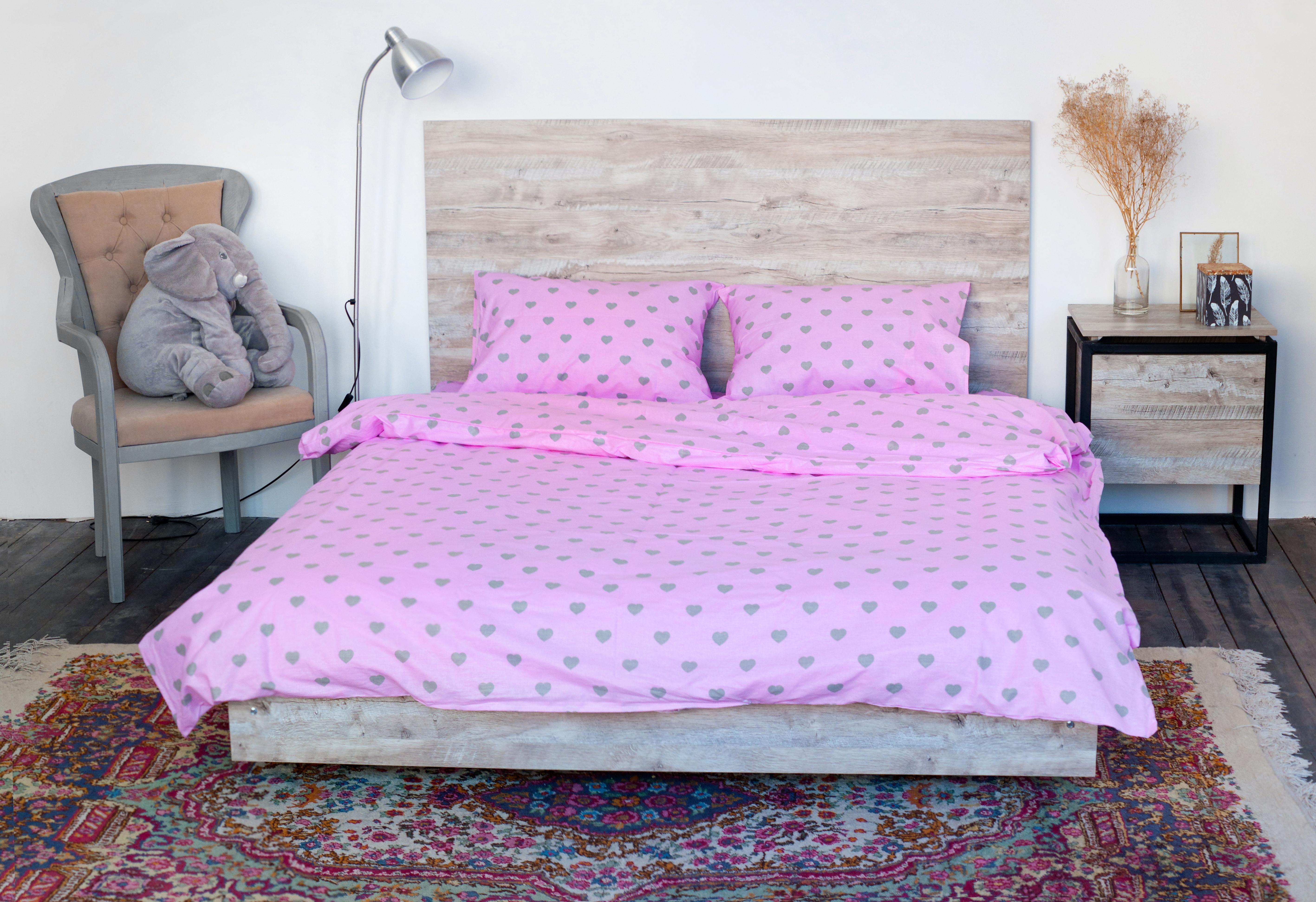 

Комплект постельного белья Coolki Pink Love 150x220