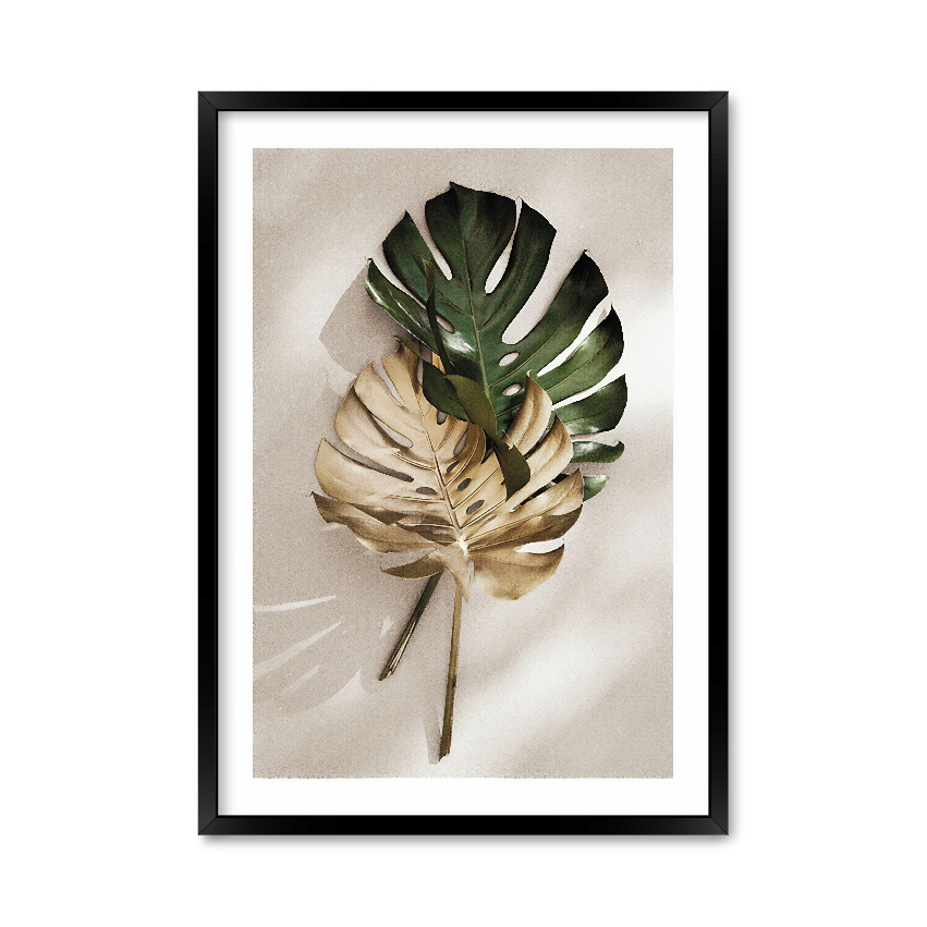 

Постер "Leaf 02" с антибликовым стеклом 59.6 x 84 см в чёрной рамке