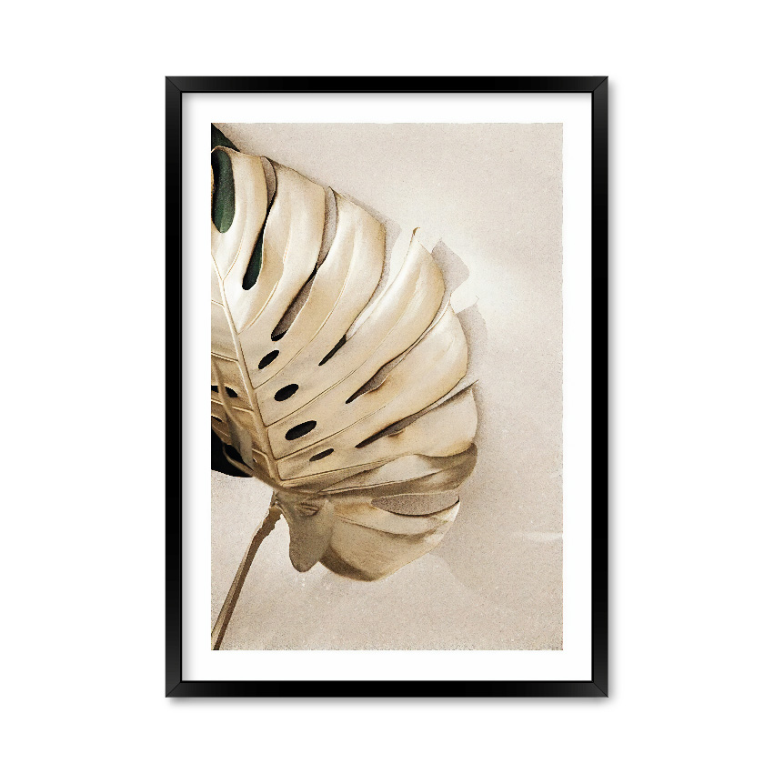 

Постер "Leaf 03" с антибликовым стеклом 42 x 59.4 см в чёрной рамке