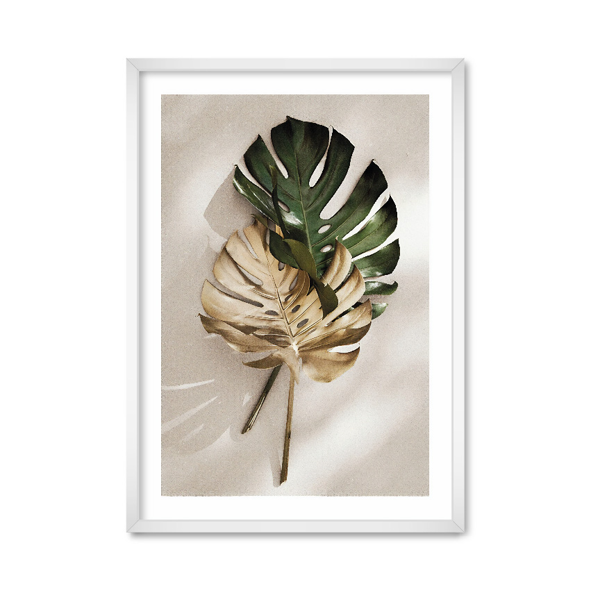 

Постер "Leaf 02" без стекла 59.6 x 84 см в белой рамке