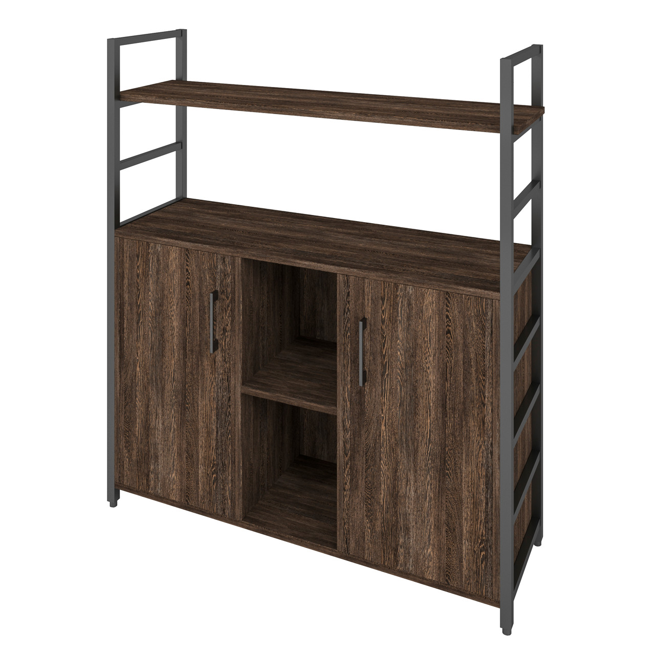 

Стеллаж металлический Loft Details MM-126b-2 венге винтаж 36 мм