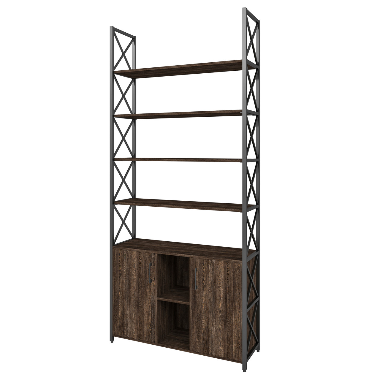 

Стеллаж металлический Loft Details XX-230b-2 венге винтаж