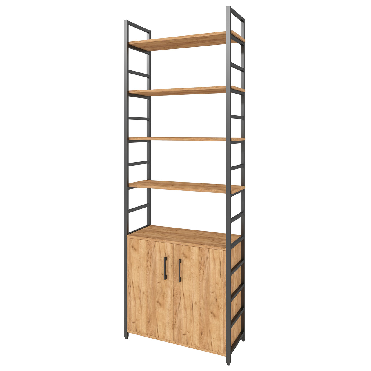 

Стеллаж металлический Loft Details MM-230b-2 дуб крафт золотой 36 мм