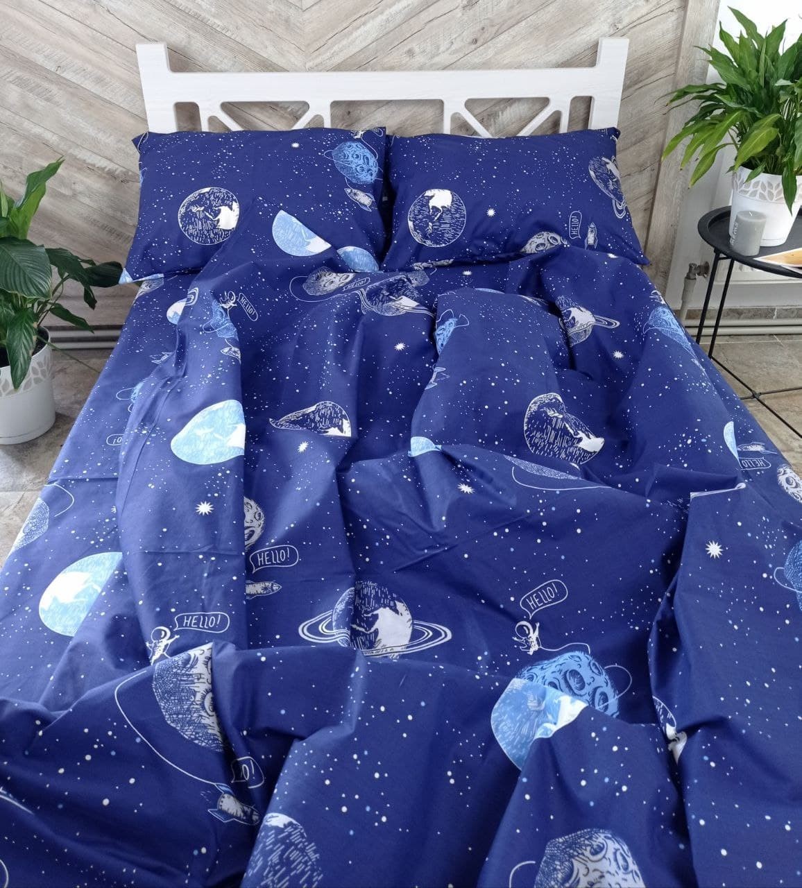 

Комплект постельного белья Lamoki Space Двуспальные