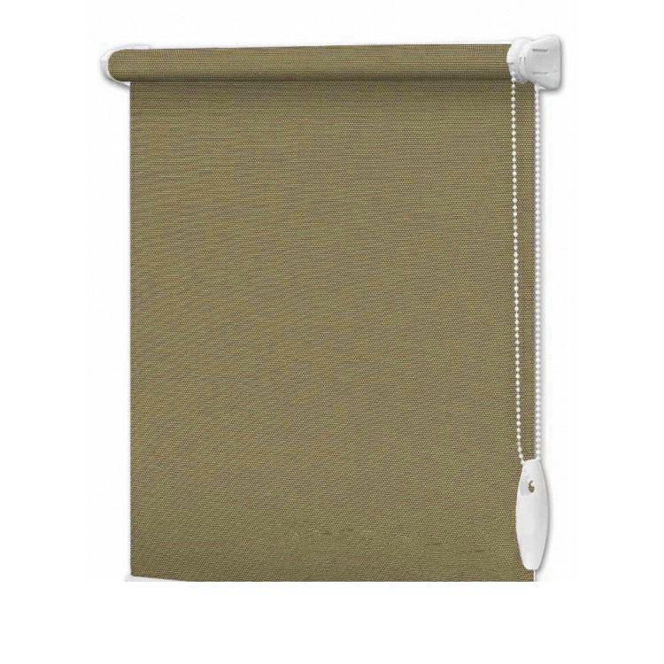 

Рулонная штора термо blackout InterDiz Charlotte С216 75х185 см открытого типа Темно-коричневый