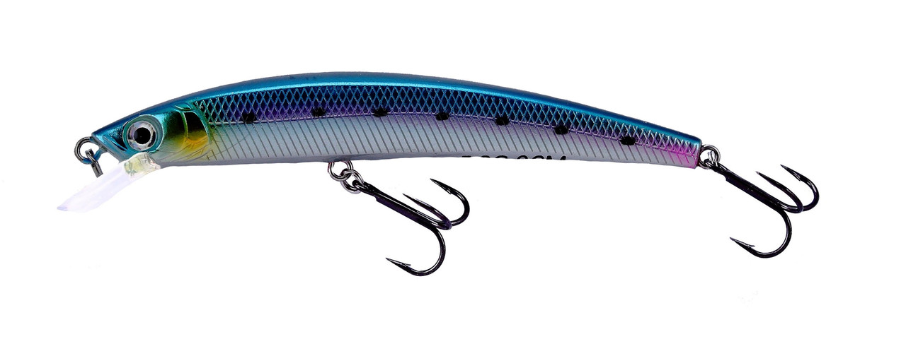 

Воблер Nomura Killer Minnow 90мм 8гр. цвет-101 (PRO BLUE)