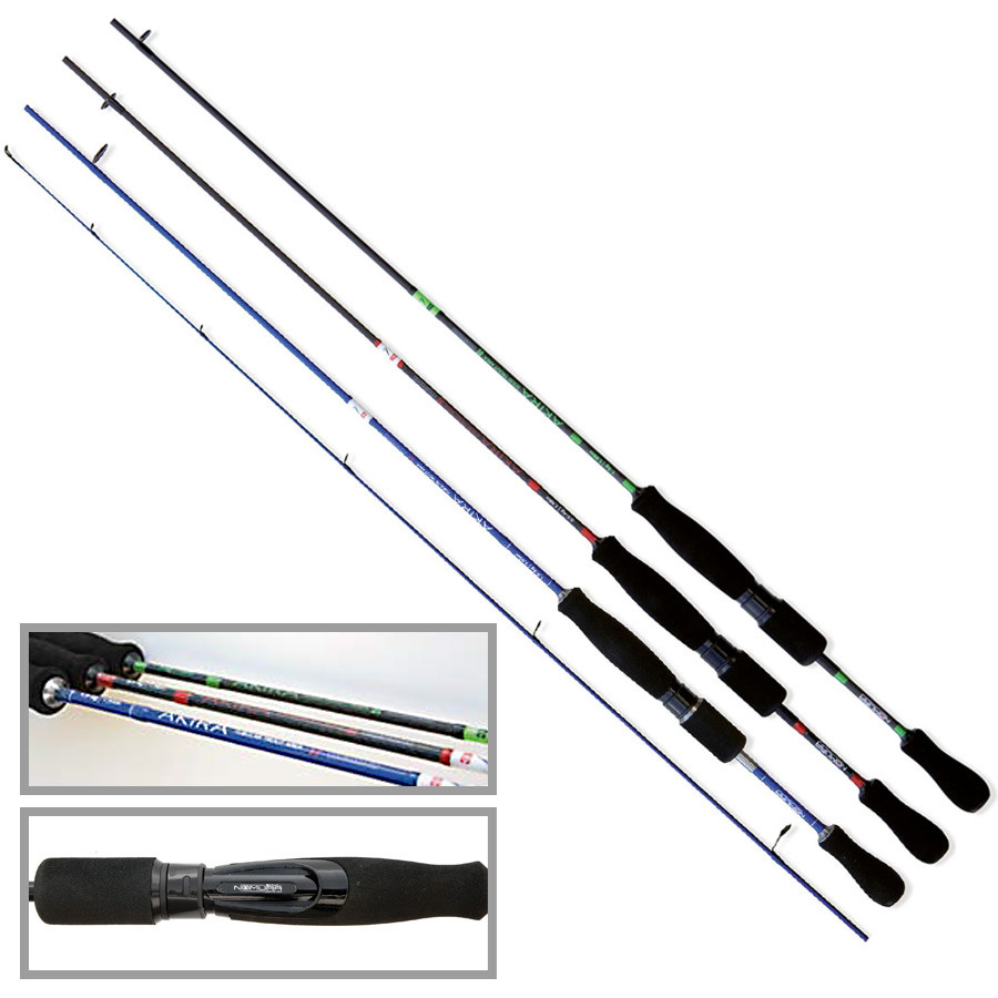 

Спиннинг Nomura AKIRA TROUT AREA BLUE 1.95м 1.5-5гр. TUBULAR TIP