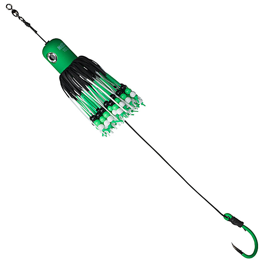 

Приманка на сома DAM MADCAT A-STATIC Ajustable Clonk Teaser (Медуза) 10/0 250гр. (GREEN)