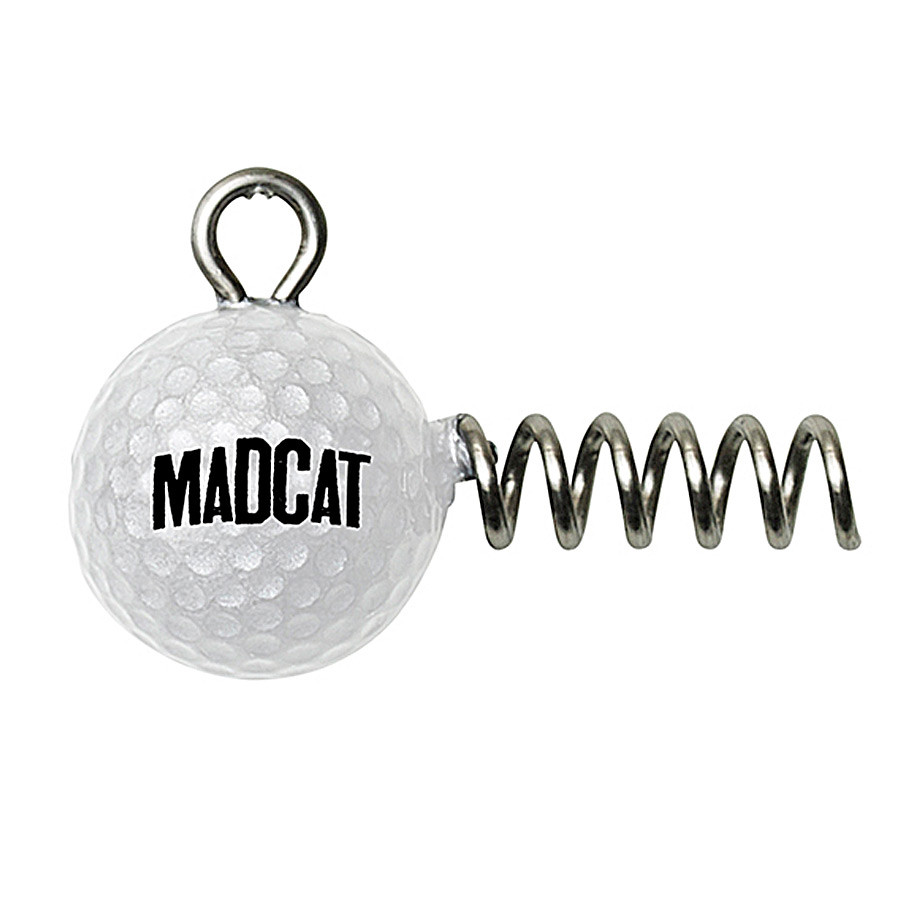 

Головка-штопор DAM MADCAT Golf Ball Screw-In Jighead 80гр. 2шт./уп