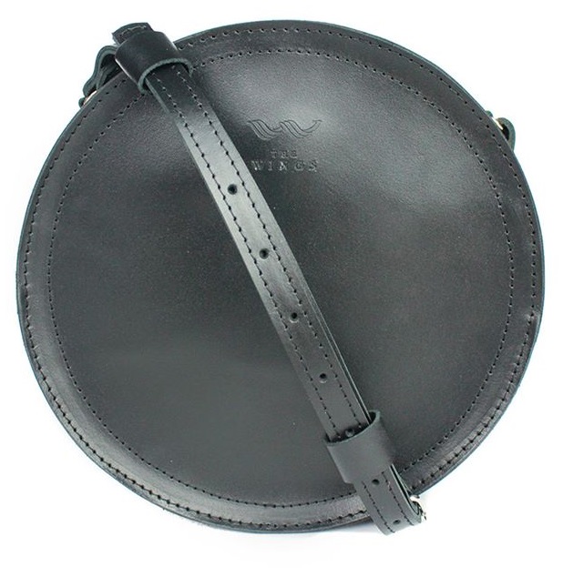 

Сумка женская кожаная The Wings AMY S черная TW-Amy-small-black-ksr