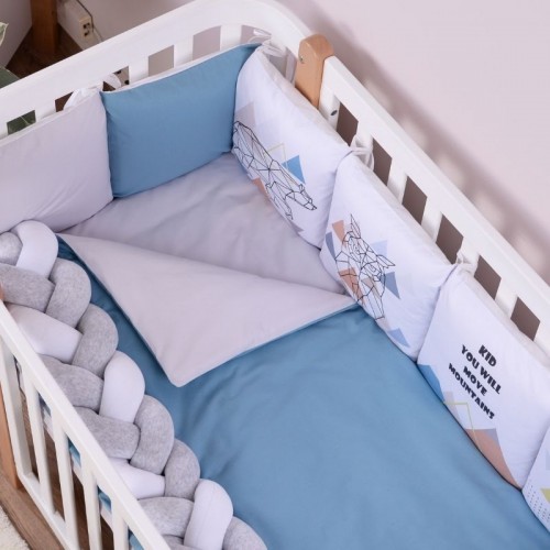 

Постельный комплект в кроватку Baby Veres Scandi blue 6 единиц