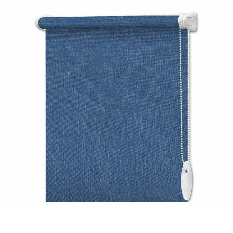 

Рулонная штора термо blackout InterDiz Julia C101 102,5х160 см открытого типа Темно-синий