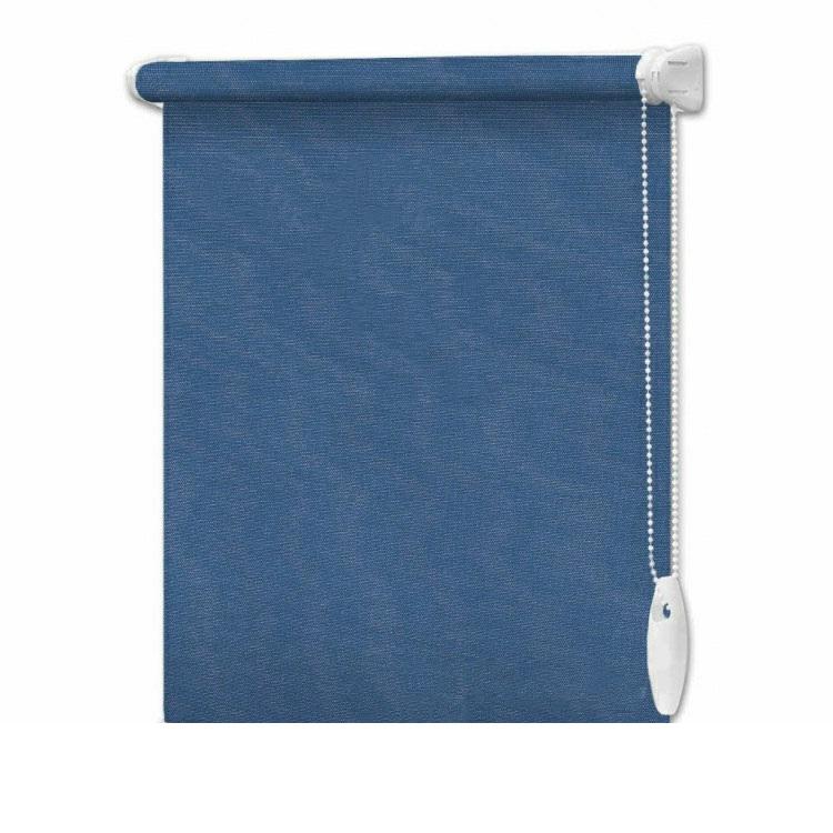 

Рулонная штора термо blackout InterDiz Argentum 512 87,5х185 см открытого типа Темно-синий