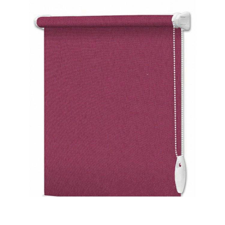 

Рулонная штора термо blackout InterDiz Argentum 514 115х185 см открытого типа Бордовый